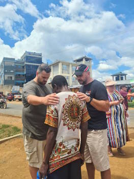 street evangelism in kakamega, kenya
