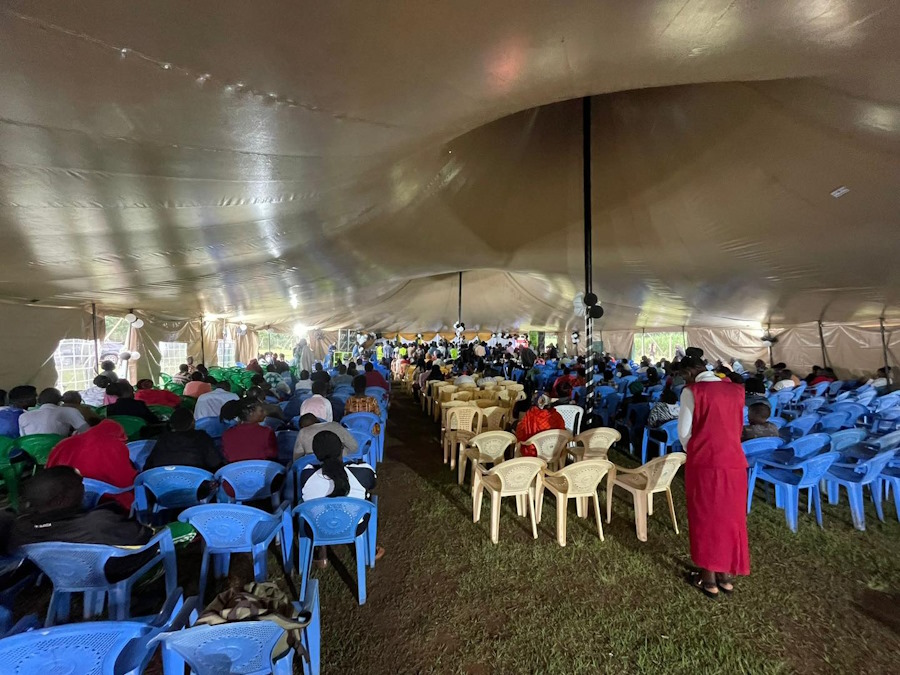 click to see larger image after the altar call