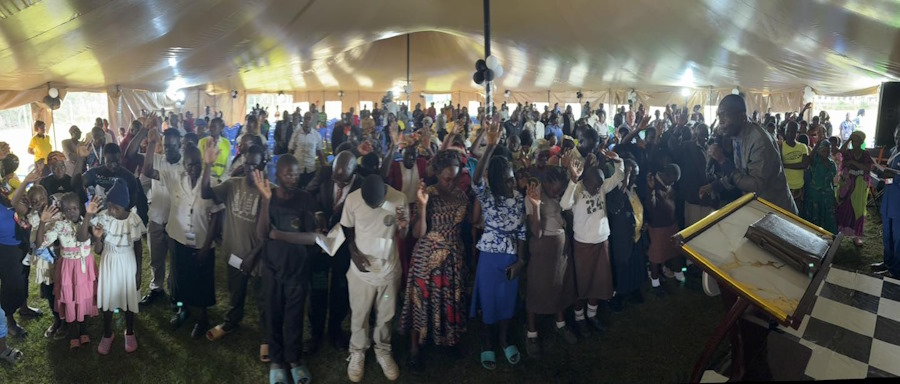 click to see larger images Operation Hope Tent ready, let's fill those seats and proclaim the Gospel